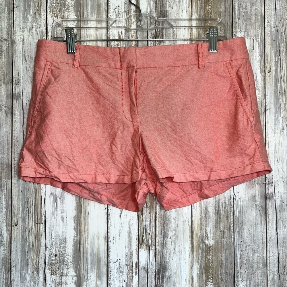 J.Crew Cunningham Pink Chino Shorts Women’s Size 8 Casual Summer - Picture 2 of 6